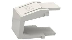 TAPA CIEGA 1 MOD BLANCO P/PLACA FRONTAL C/10 UNID