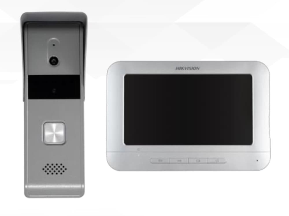KIT VIDEO PORTERO ANALOGO 4H 7" (INC DS-KB2411T-IM/1 MONITOR INT DS-KH2220) DSKIS203T
