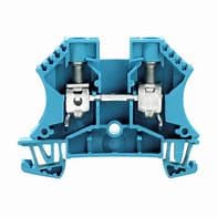 BORNERA CONEXION NEUTRO AZUL 10MM2 TORNILLO WDU10