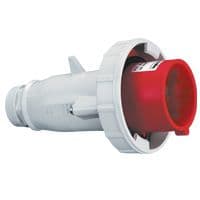 ENCHUFE IND AEREO 3P+T 16A 200/250VAC AZUL 9H IP67 555325