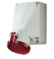 TOMA INDUSTRIAL ADOSABLE 3P+T 63A 400V ROJO 6H IP44 1141A