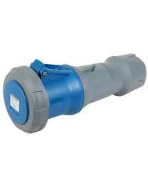 TOMA AEREO 63AMP 3P+T 250V AZUL 9H POWERTOP PLUS IP67 3405