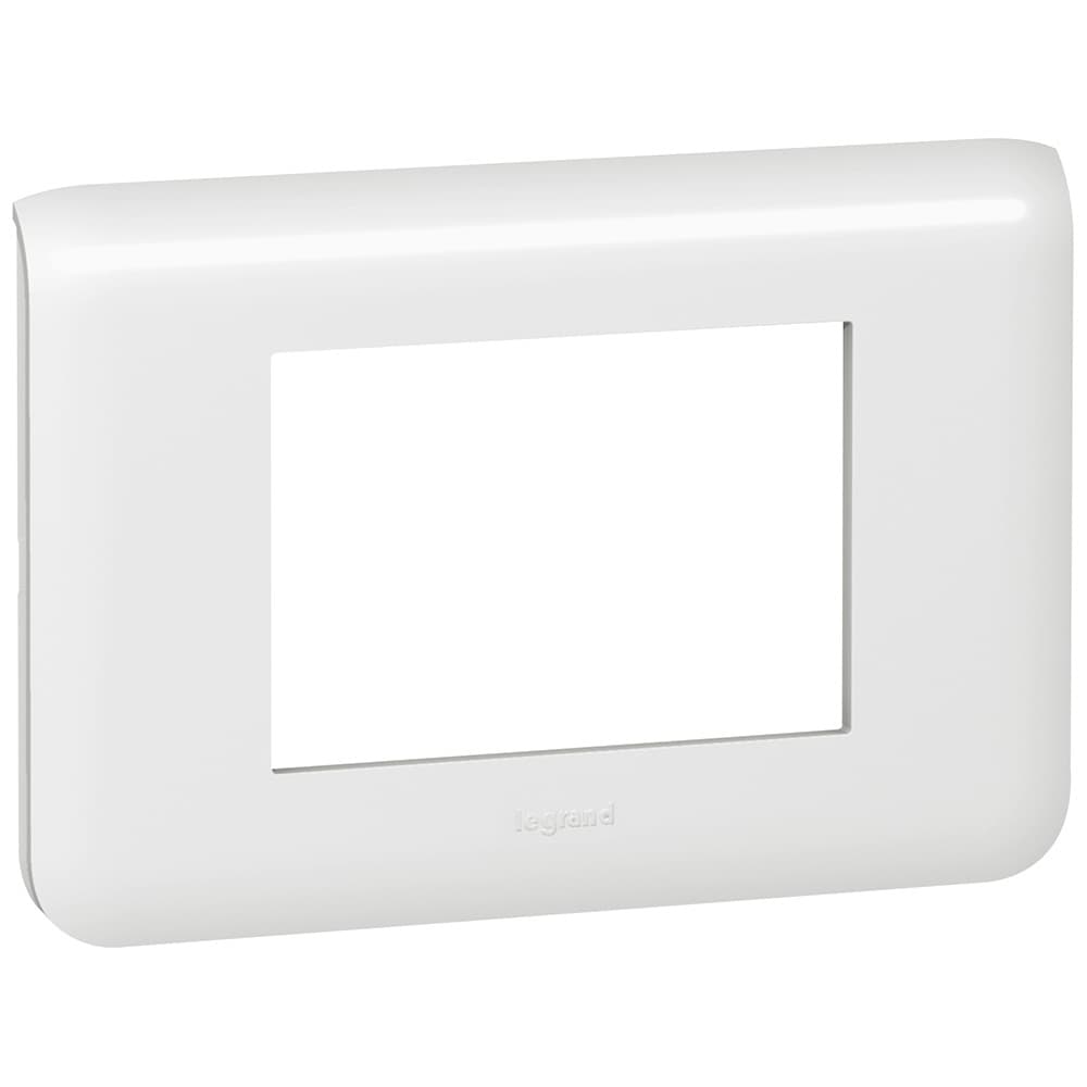 PLACA 3 MOD COLOR BLANCO MOSAIC 078803