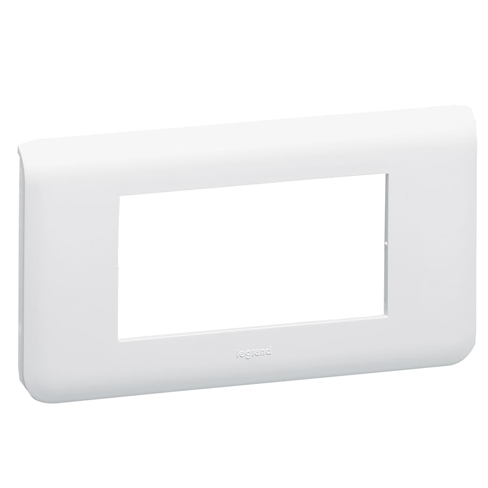 PLACA 4 MOD COLOR BLANCO MOSAIC 078814