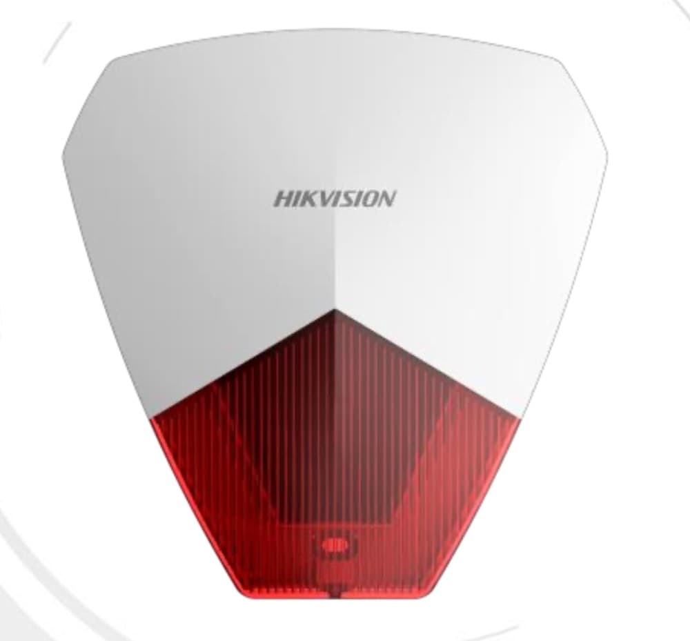 SIRENA PC+ABS ESTROBO CABLEADA/ALARMA P/EXT-INT 105DB DS-PS1-R