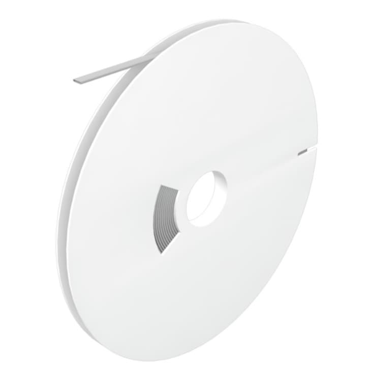 Etiqueta Termoretractil en Rollo HSS-HF 2.4-4.8 EL W30M (Color Blanco), 30 metros.