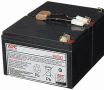 REPUESTO DE BATERIA REUTILIZABLE ACIDO SOLIDO P/UPS APC RBC6