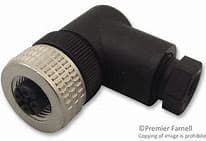 CONECTOR HEMBRA ROSCADO OSISENSE 4 PINES M12 P/PRENSAESTOPA DE 7 PG XZCC12FCM40B