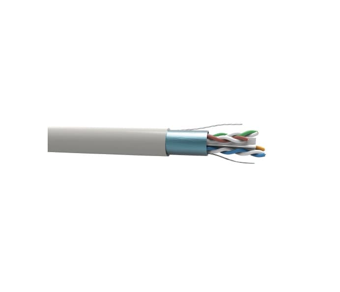 CABLE F/UTP CAT6A LSZH 4PARES 23AWG GRIS