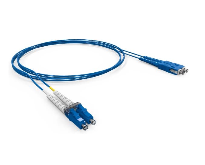 PATCH CORD DUPLEX F/OPTICA LSZH SM G-657A2 - LC-UPC/LC-UPC AMARILLO X 2MTS 33004535