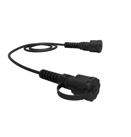 PATCH CORD LSZH F/UTP CAT6 INDUSTRIAL NEGRO X 5MTS T568A/B