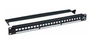 PATCH PANEL MODULAR VACIO 24 PUERTOS 19" CAT5E/6 RJ45 U/UTP 1U