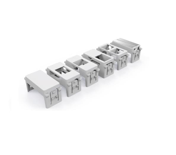 MODULO ETIQUETA BLANCA/ICONOS P/PLACA MODULAR