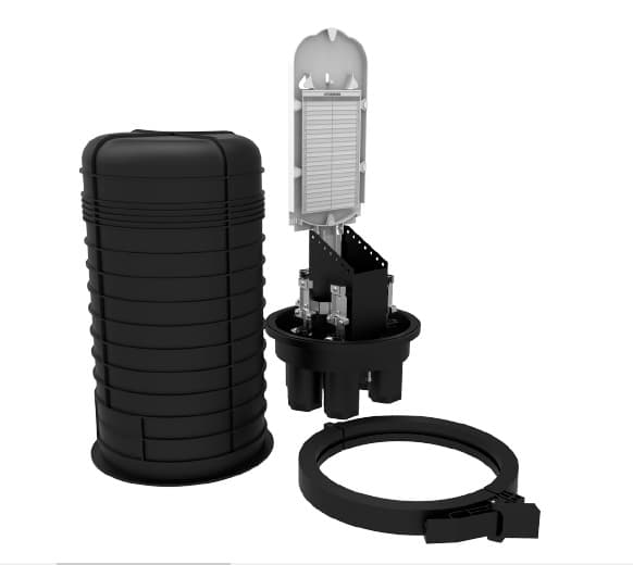 CAJA DE EMPALME ÓPTICO P/USO EN VIAS AEREA/SUBTERRÁNEA - FK-CEO-4M 35520389